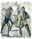 Gladiators in Battle