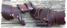 Leather Gauntlets