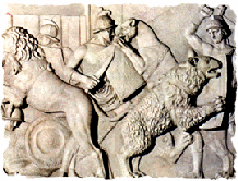 Venatio Bas Relief