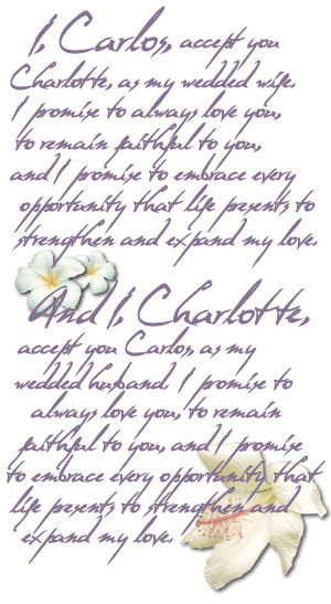 Our Vows