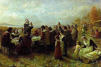 The First Thanksgiving Portrait