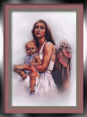 Angel Mother and Child