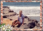 Lesley at San Diego Beach